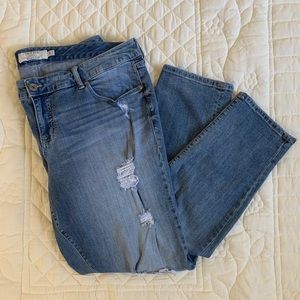 TORRID JEANS Women’s Distressed Boyfriend Size 20R
